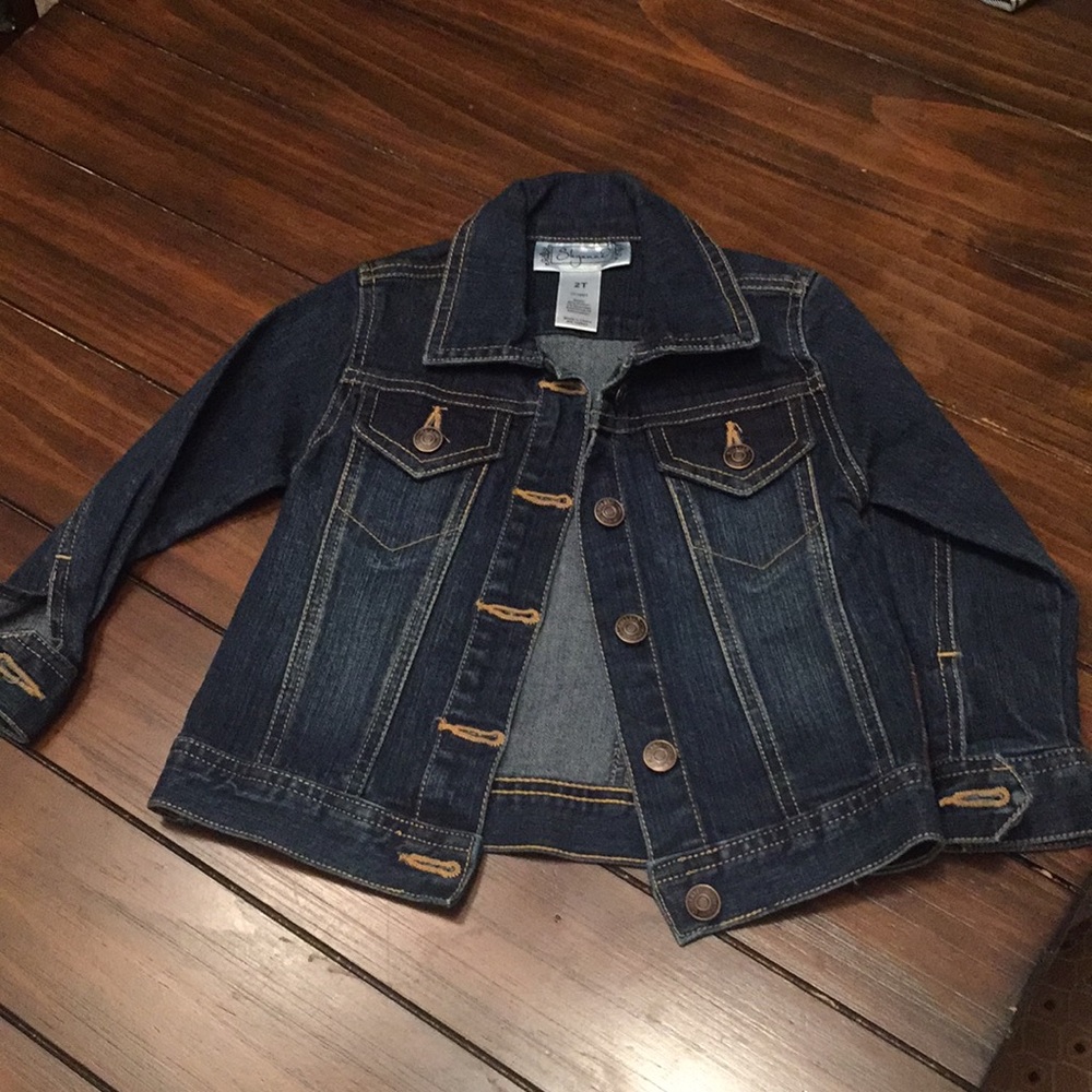 Girls Toddler Blue Jean Jacket